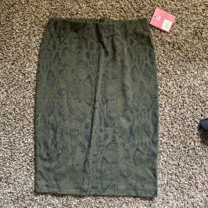 NWT High Waisted Pencil Skirt